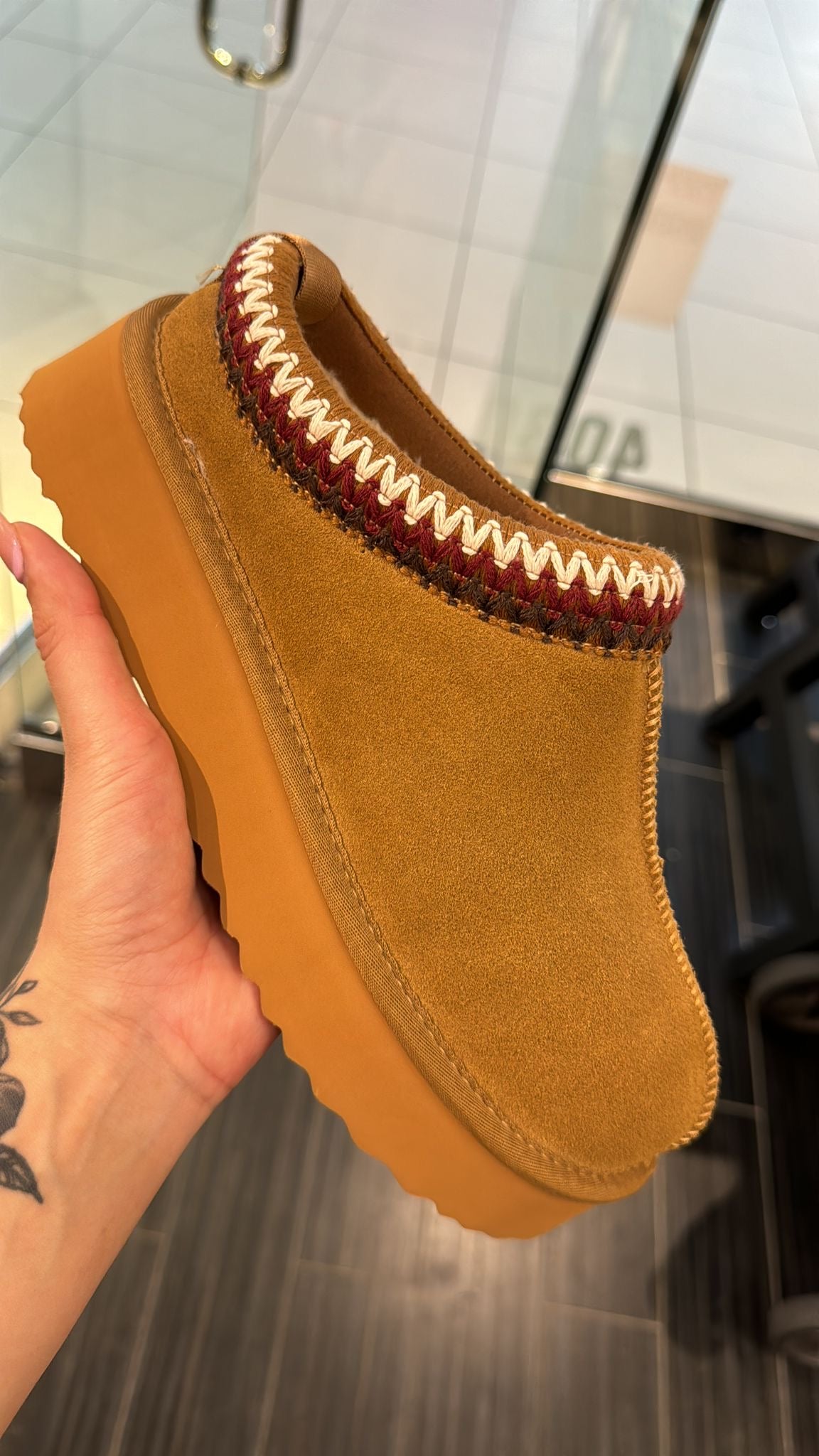 Botín Steve Madden Selena Cognac